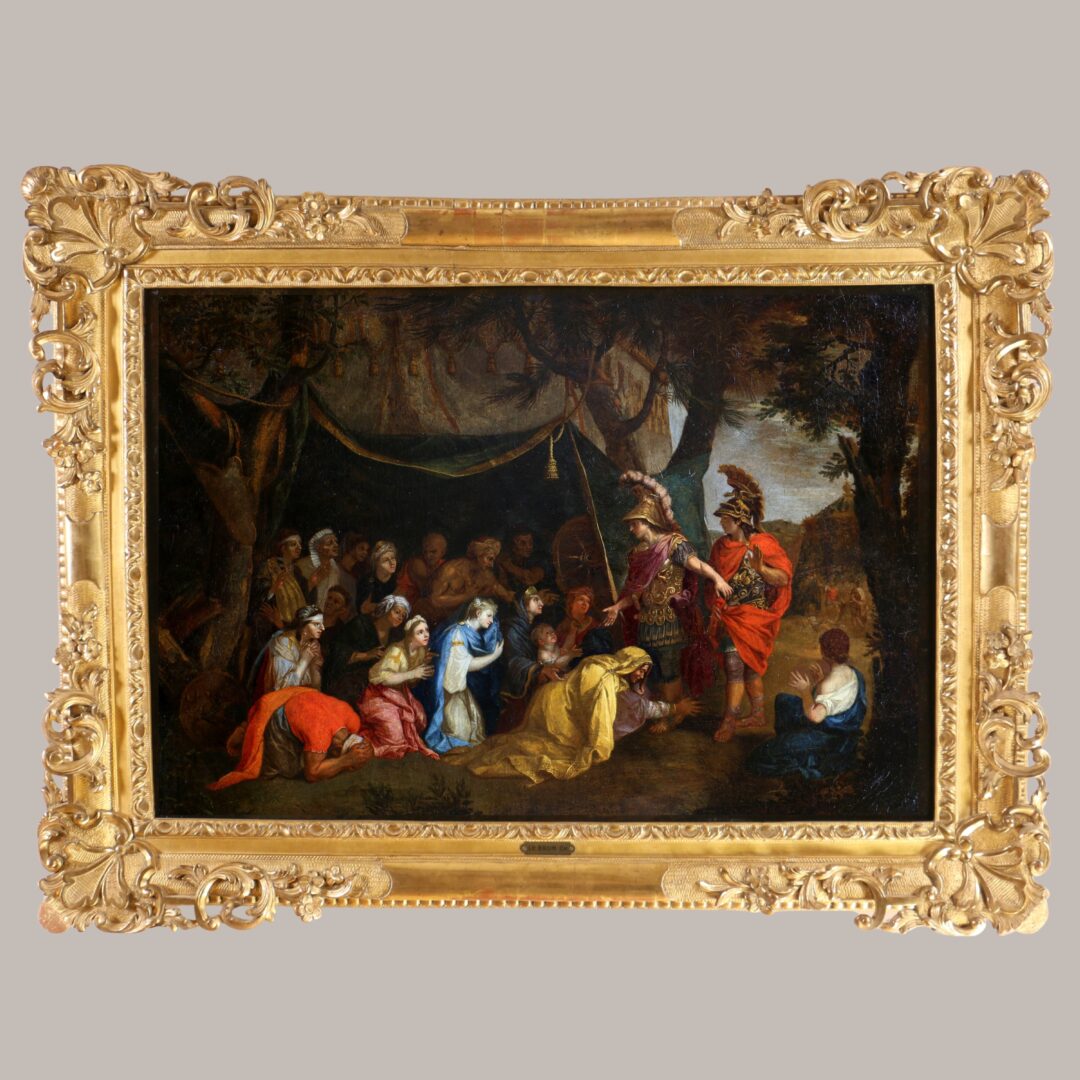 École française, vers 1680–1700, la tente de Darius d’après Charles Lebrun