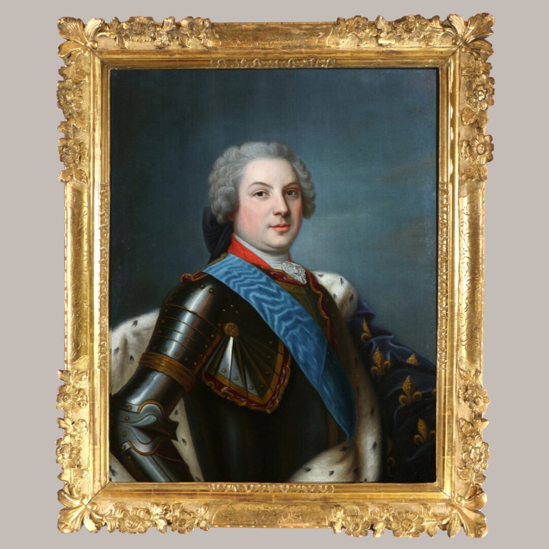 Louis Michel van Loo (1707-1771) et atelier. Portrait du dauphin de France, fils ainé de Louis XV, vers 1760. 