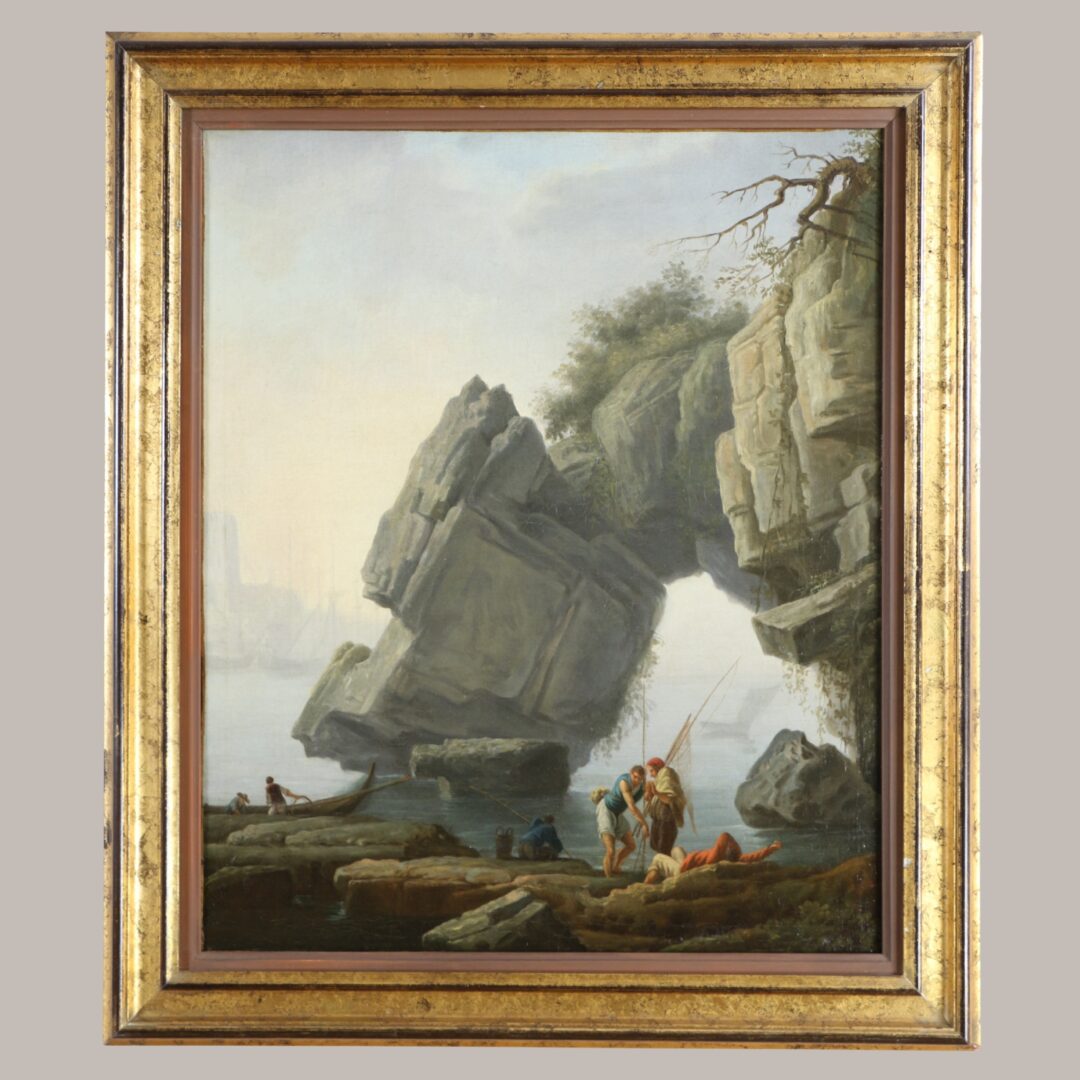 Claude-Joseph Vernet (1714–1789) et son atelier, vers 1745/55. Les pêcheurs florentins.