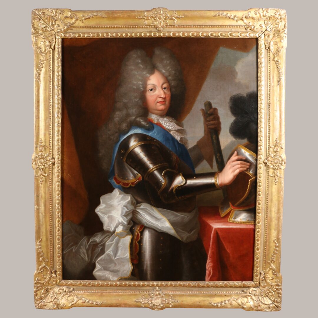 Grand portrait du Grand Dauphin, atelier de Hyacinthe Rigaud vers 1700